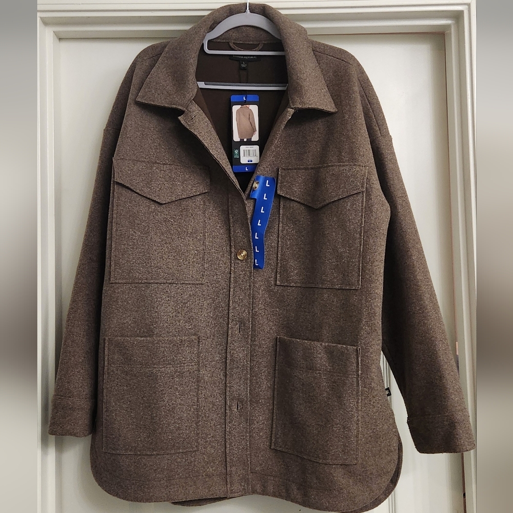 Banana Republic Women's Brown Shirt Jacket